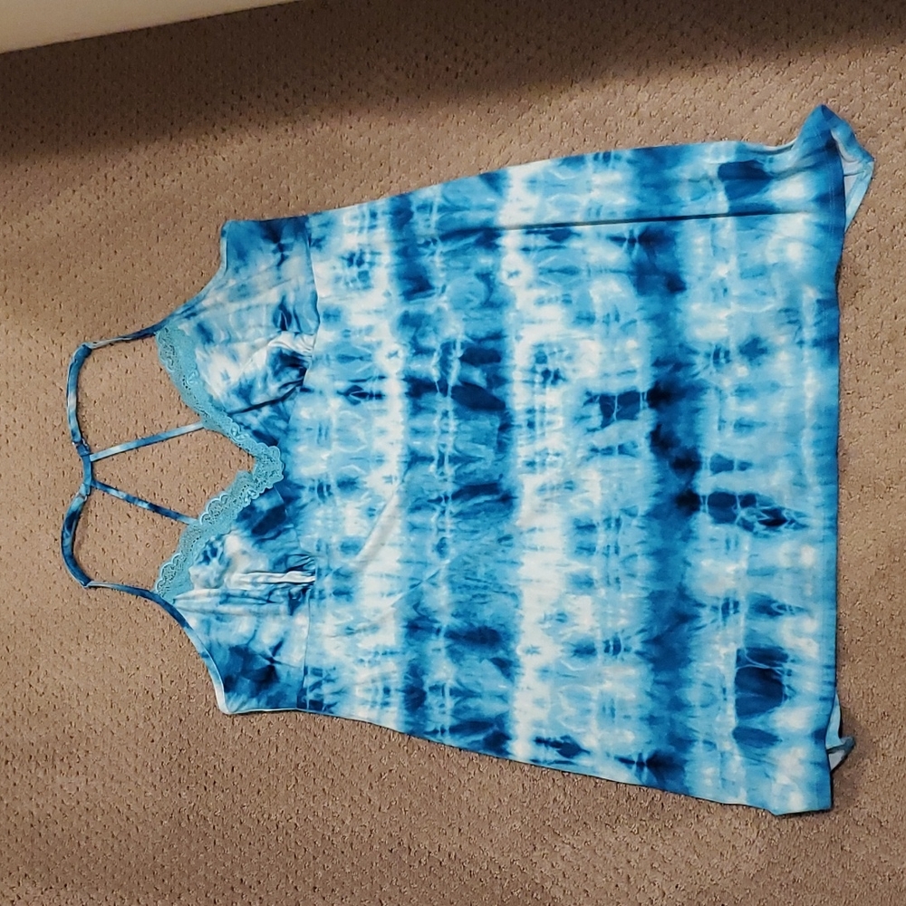Tye dyed night dress. Worn ONCE* 1X